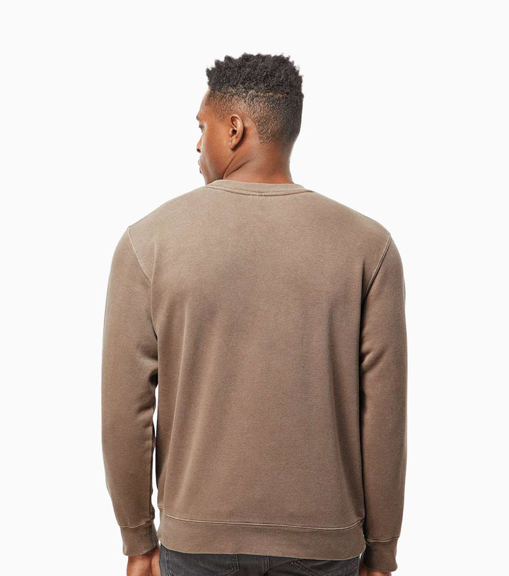 Unisex Midweight Pigment-Dyed Crewneck Sweatshirt