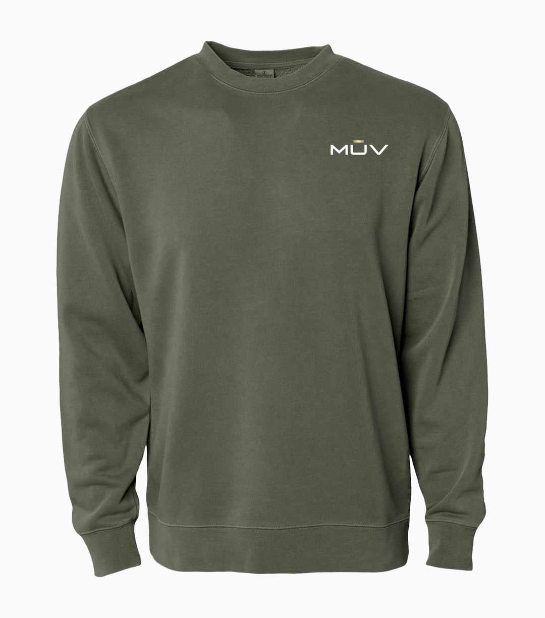 Unisex Midweight Pigment-Dyed Crewneck Sweatshirt
