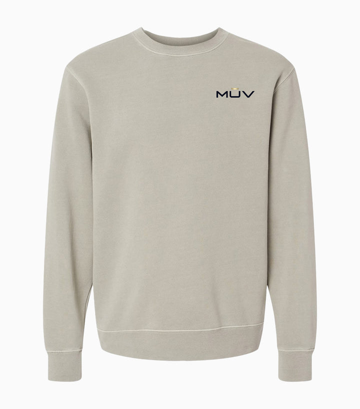 Unisex Midweight Pigment-Dyed Crewneck Sweatshirt