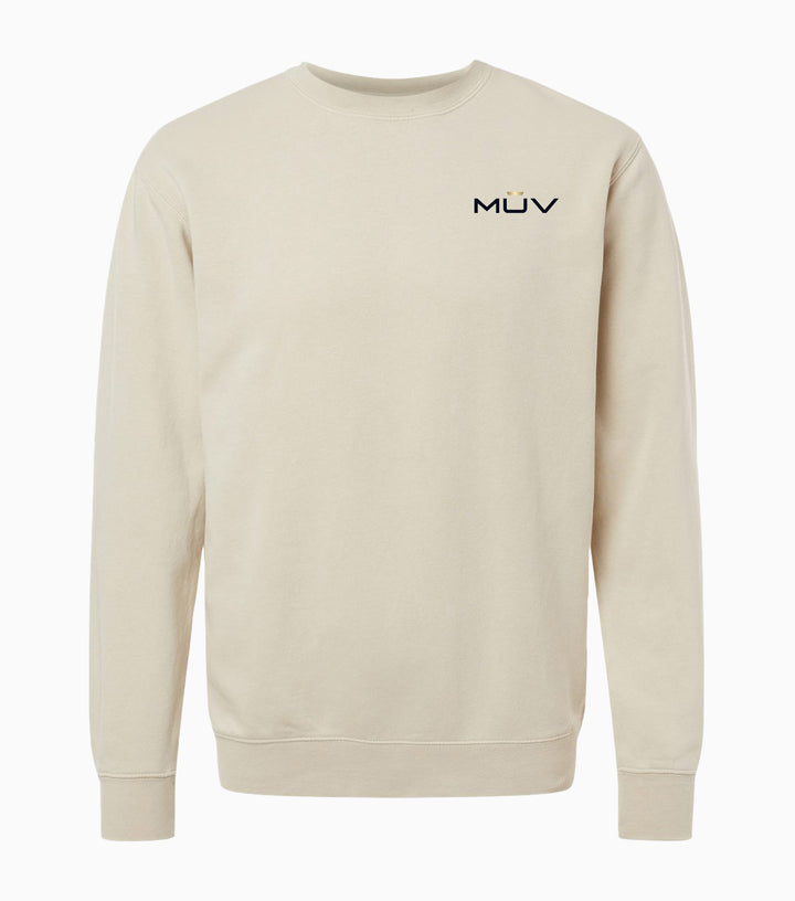 Unisex Midweight Pigment-Dyed Crewneck Sweatshirt