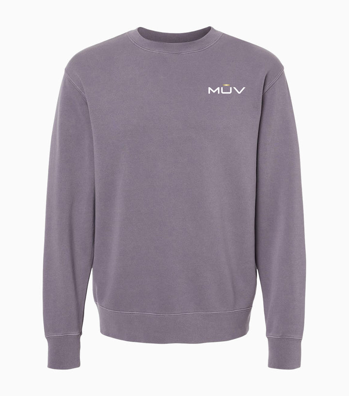 Unisex Midweight Pigment-Dyed Crewneck Sweatshirt
