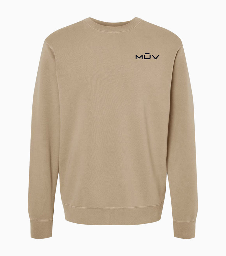 Unisex Midweight Pigment-Dyed Crewneck Sweatshirt