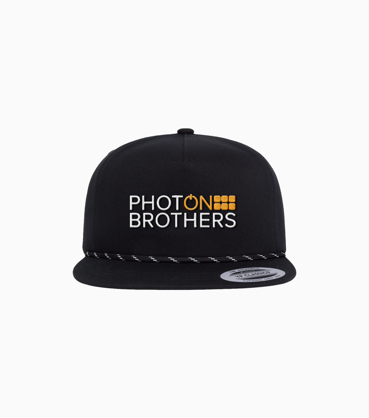 Lightly Structured Five-Panel Rope Cap