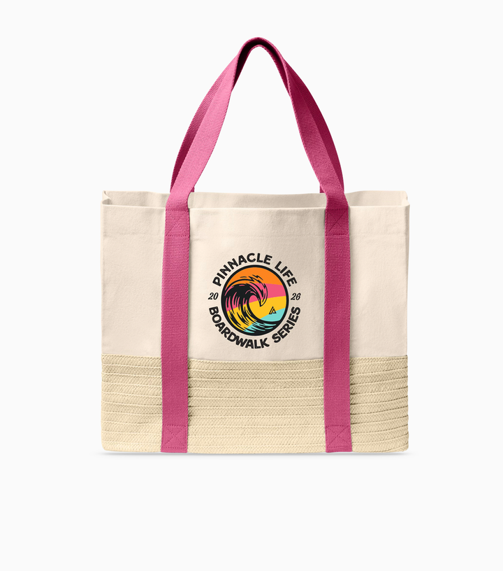 Straw Boardwalk Tote