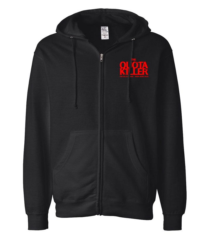 The Quota Killer - Full-Zip Hooded Sweatshirt
