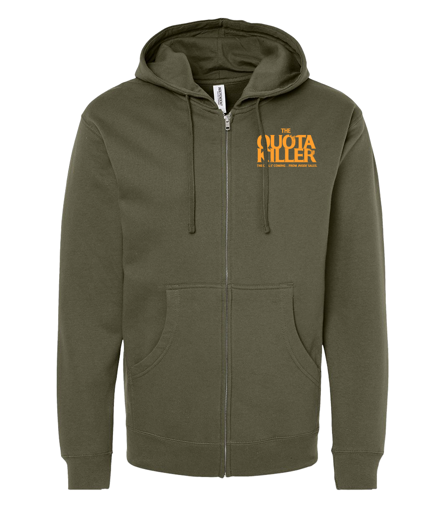 The Quota Killer - Full-Zip Hooded Sweatshirt