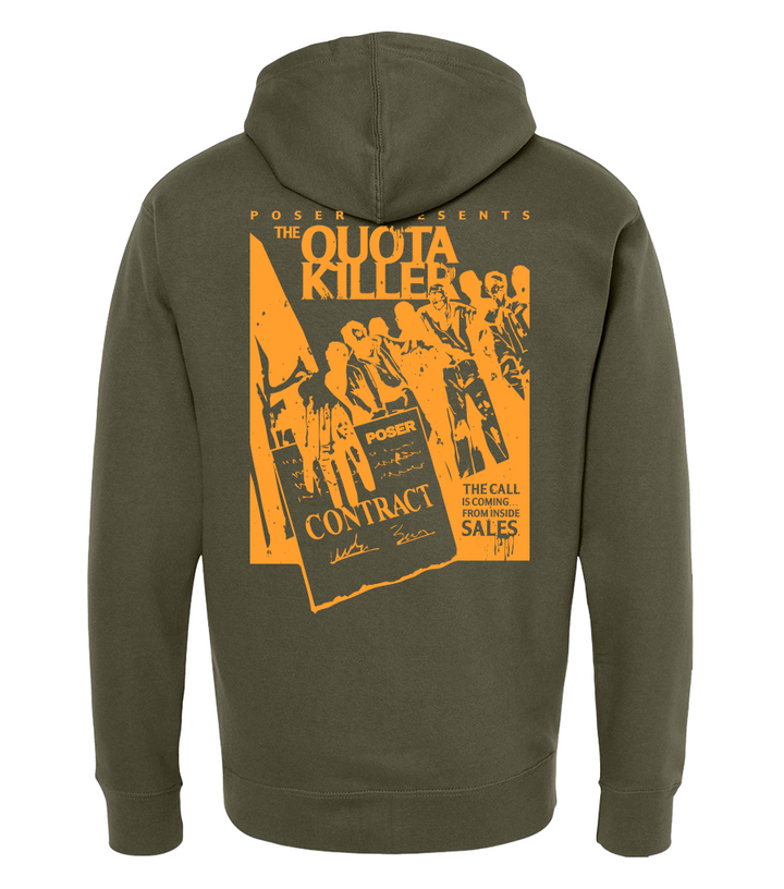 The Quota Killer - Full-Zip Hooded Sweatshirt