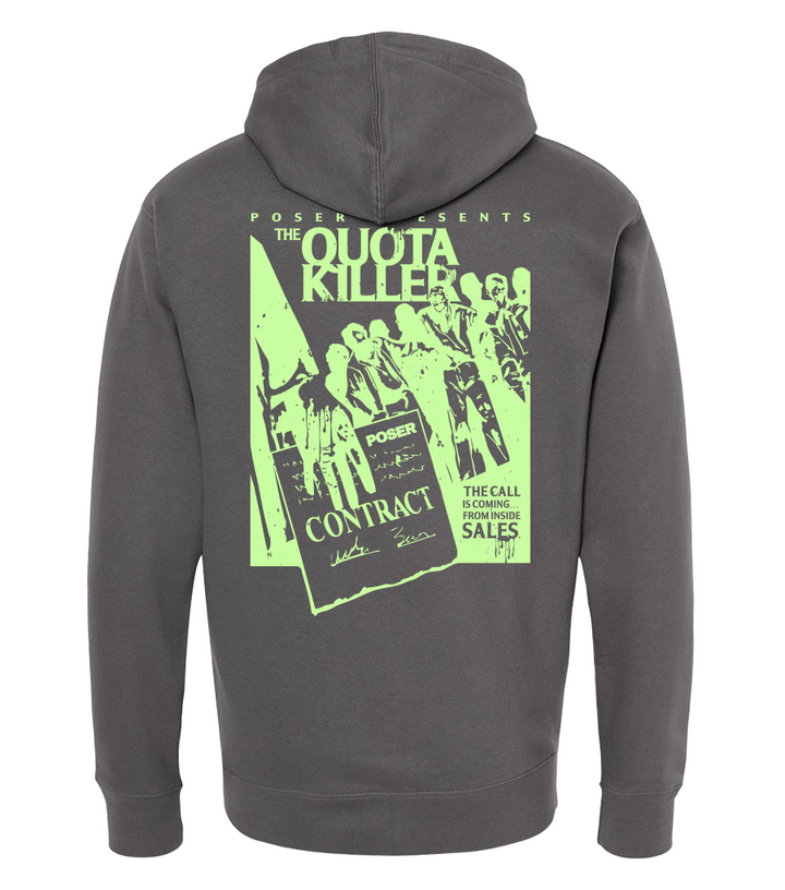 The Quota Killer - Full-Zip Hooded Sweatshirt