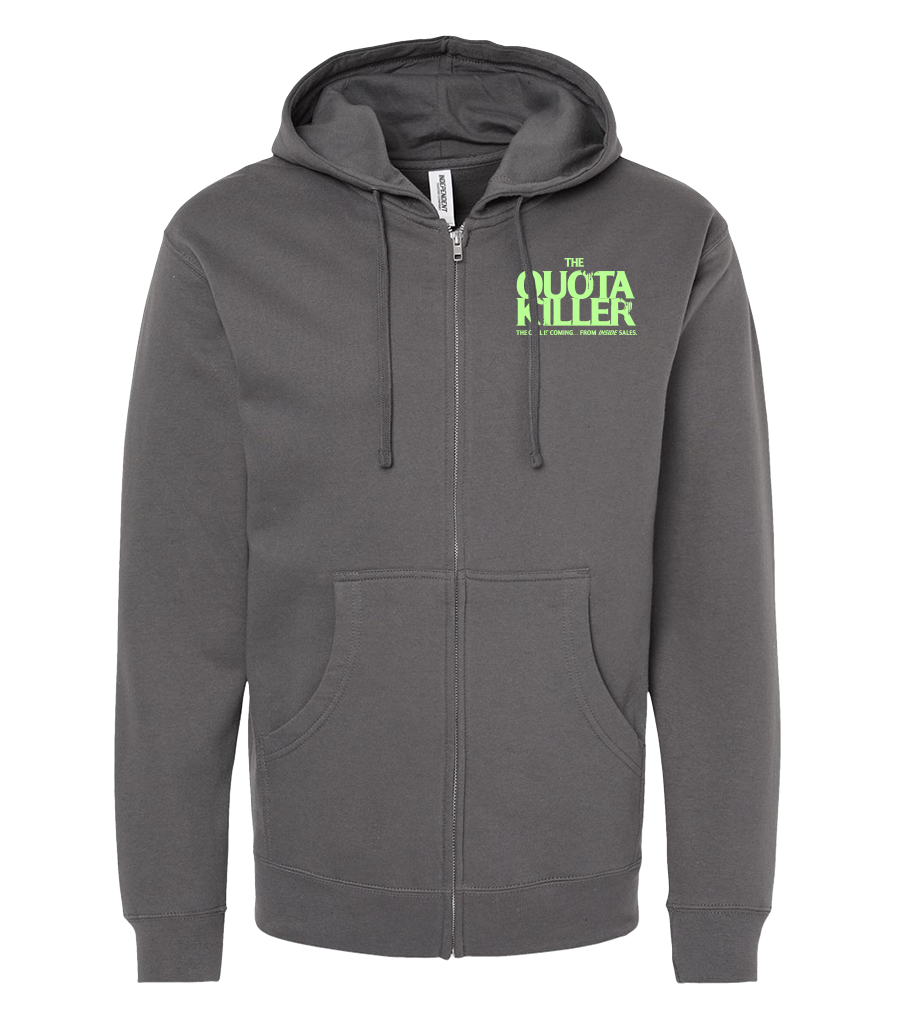The Quota Killer - Full-Zip Hooded Sweatshirt