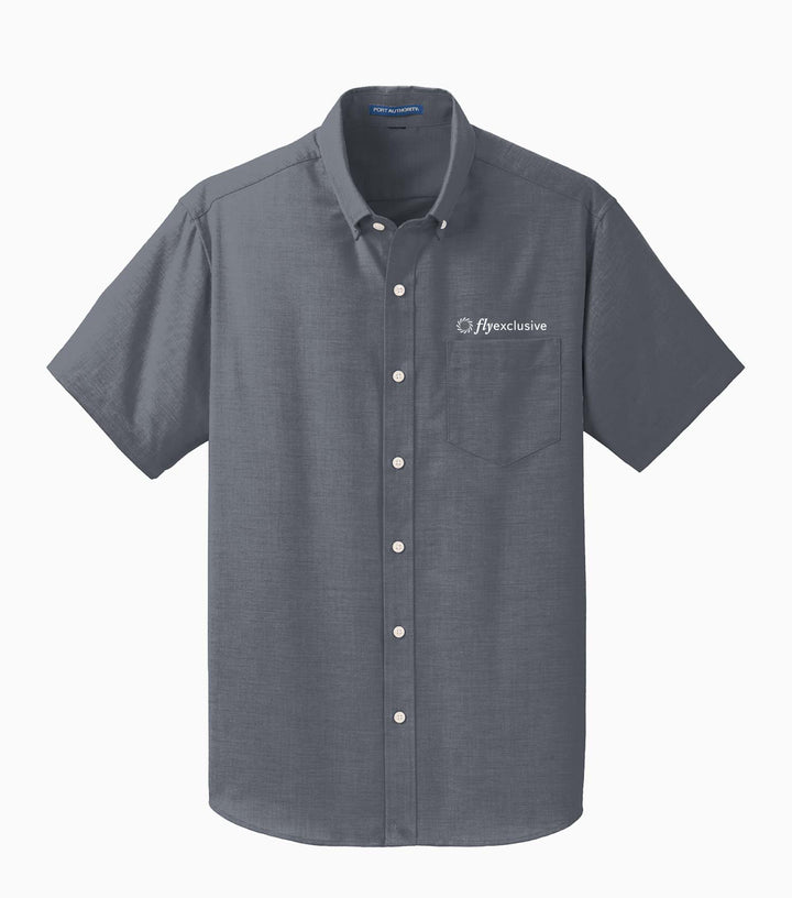 Short Sleeve SuperPro Oxford Shirt