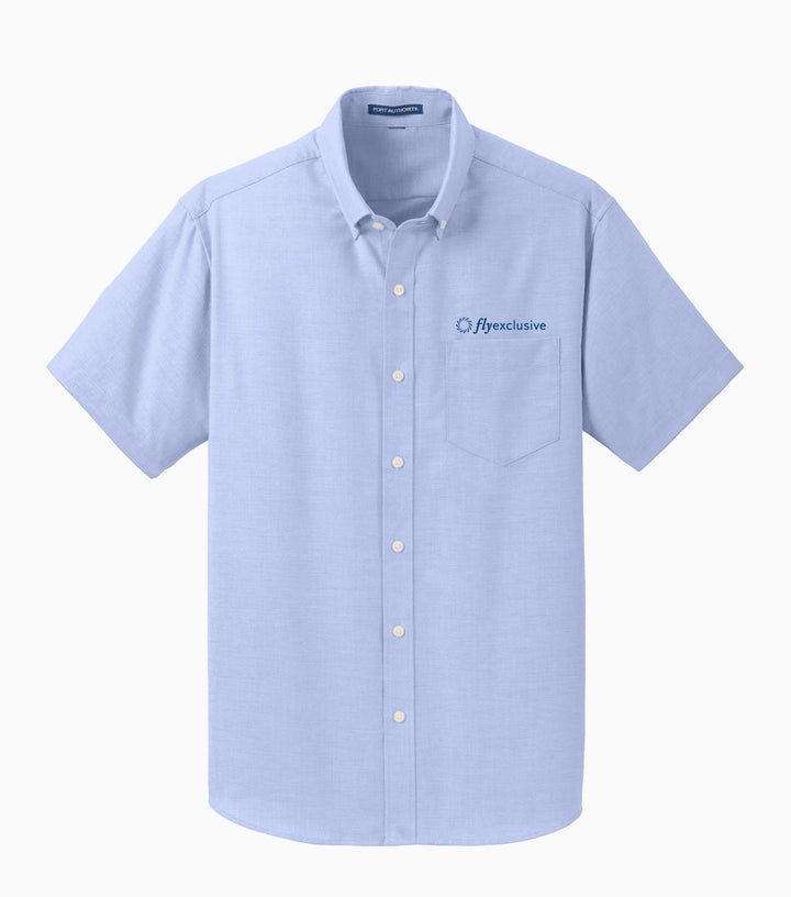 Short Sleeve SuperPro Oxford Shirt