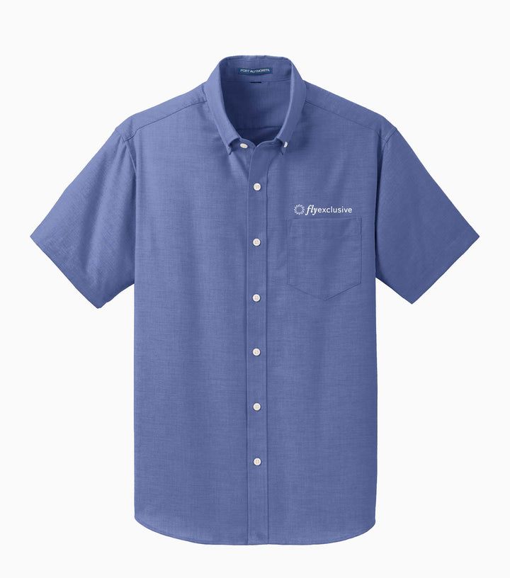 Short Sleeve SuperPro Oxford Shirt
