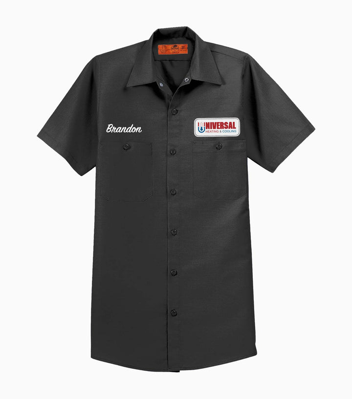 Short Sleeve Industrial Work Shirt