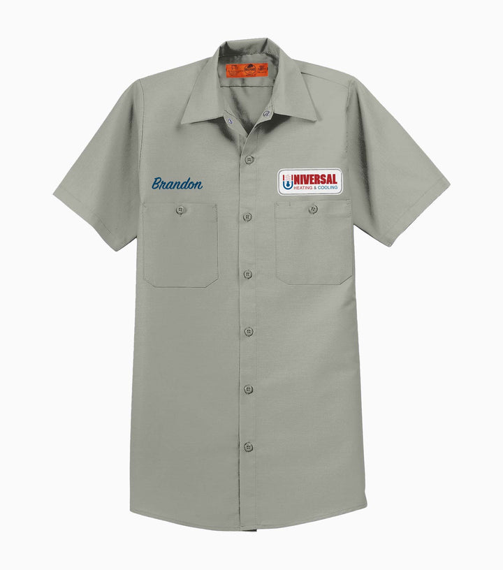 Short Sleeve Industrial Work Shirt