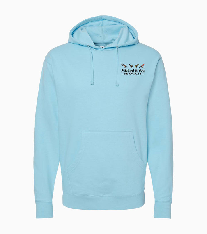 Unisex Midweight Hooded Sweatshirt