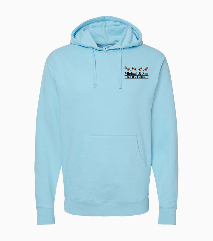 Unisex Midweight Hooded Sweatshirt