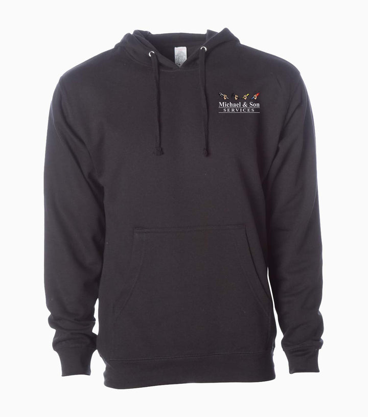Unisex Midweight Hooded Sweatshirt