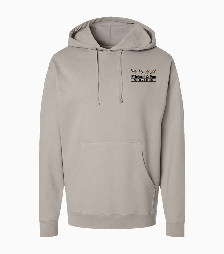 Unisex Midweight Hooded Sweatshirt