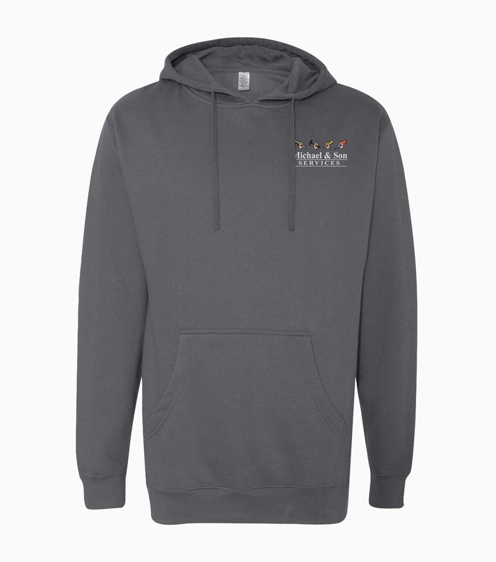 Unisex Midweight Hooded Sweatshirt