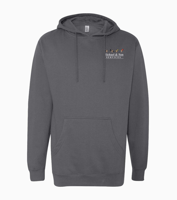 Unisex Midweight Hooded Sweatshirt
