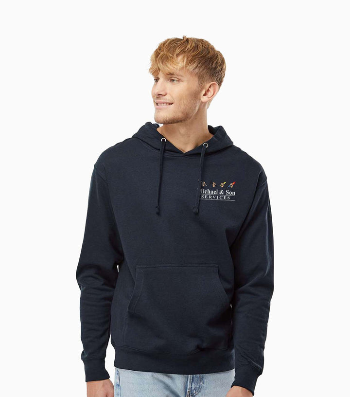 Unisex Midweight Hooded Sweatshirt