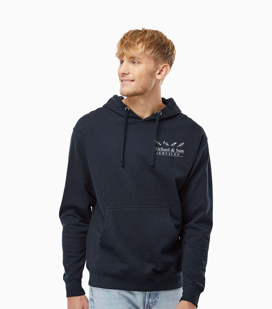 Unisex Midweight Hooded Sweatshirt