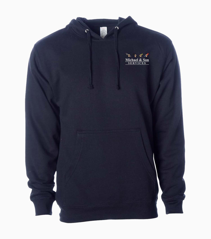 Unisex Midweight Hooded Sweatshirt