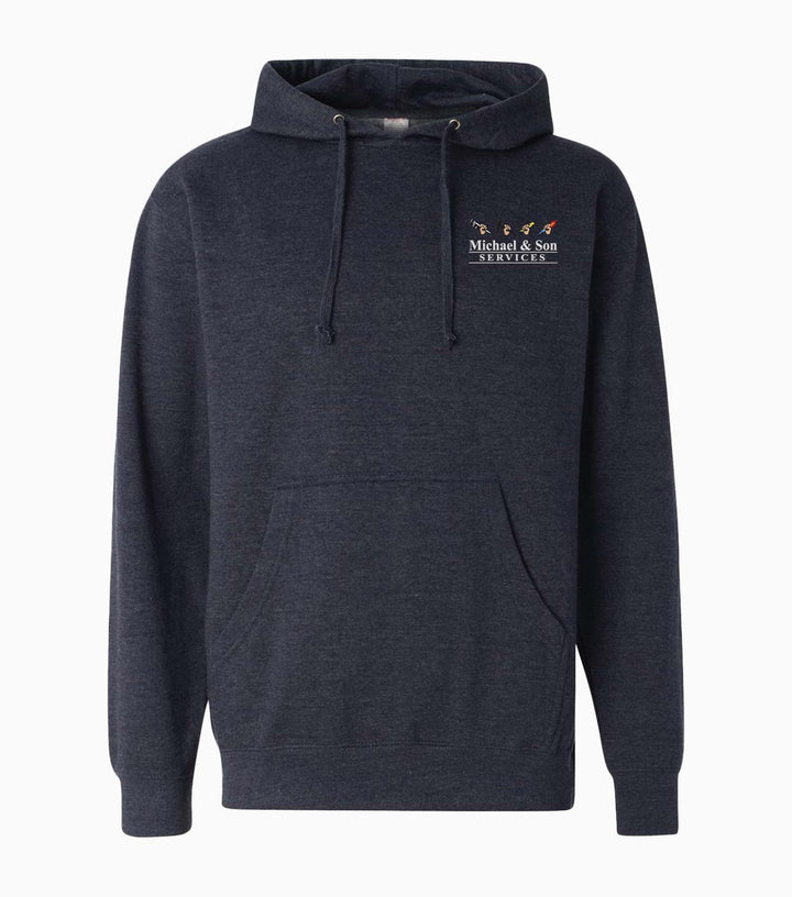 Unisex Midweight Hooded Sweatshirt