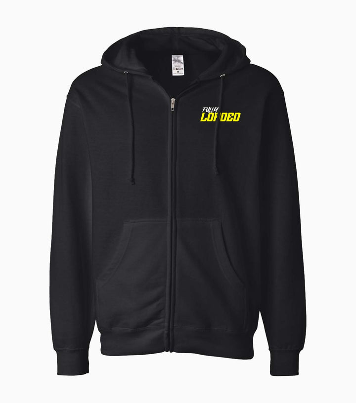 Unisex Midweight Full-Zip Hooded Sweatshirt