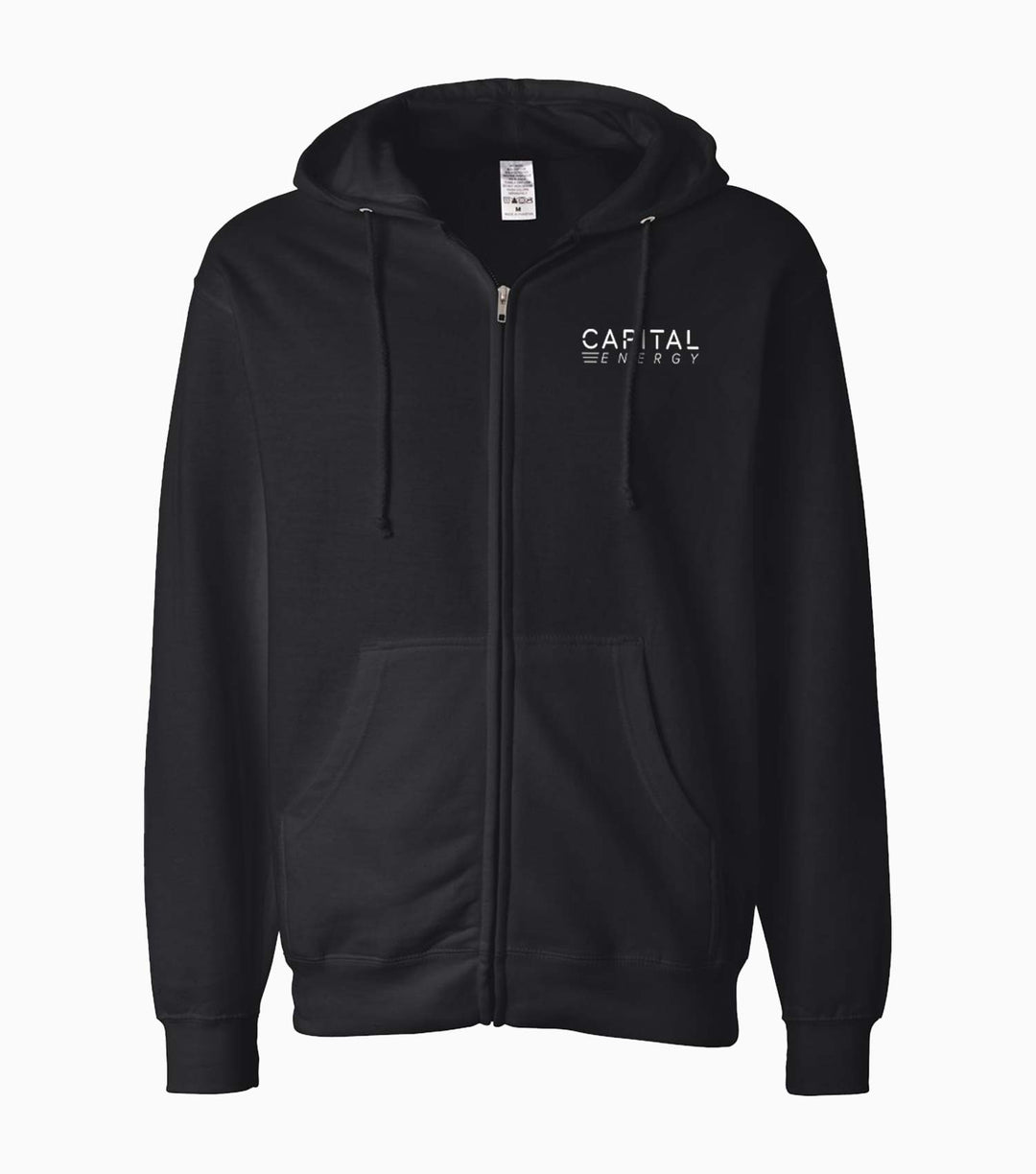 Midweight Full-Zip Hooded Sweatshirt