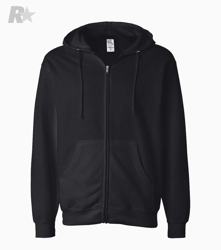 Midweight Full-Zip Hooded Sweatshirt