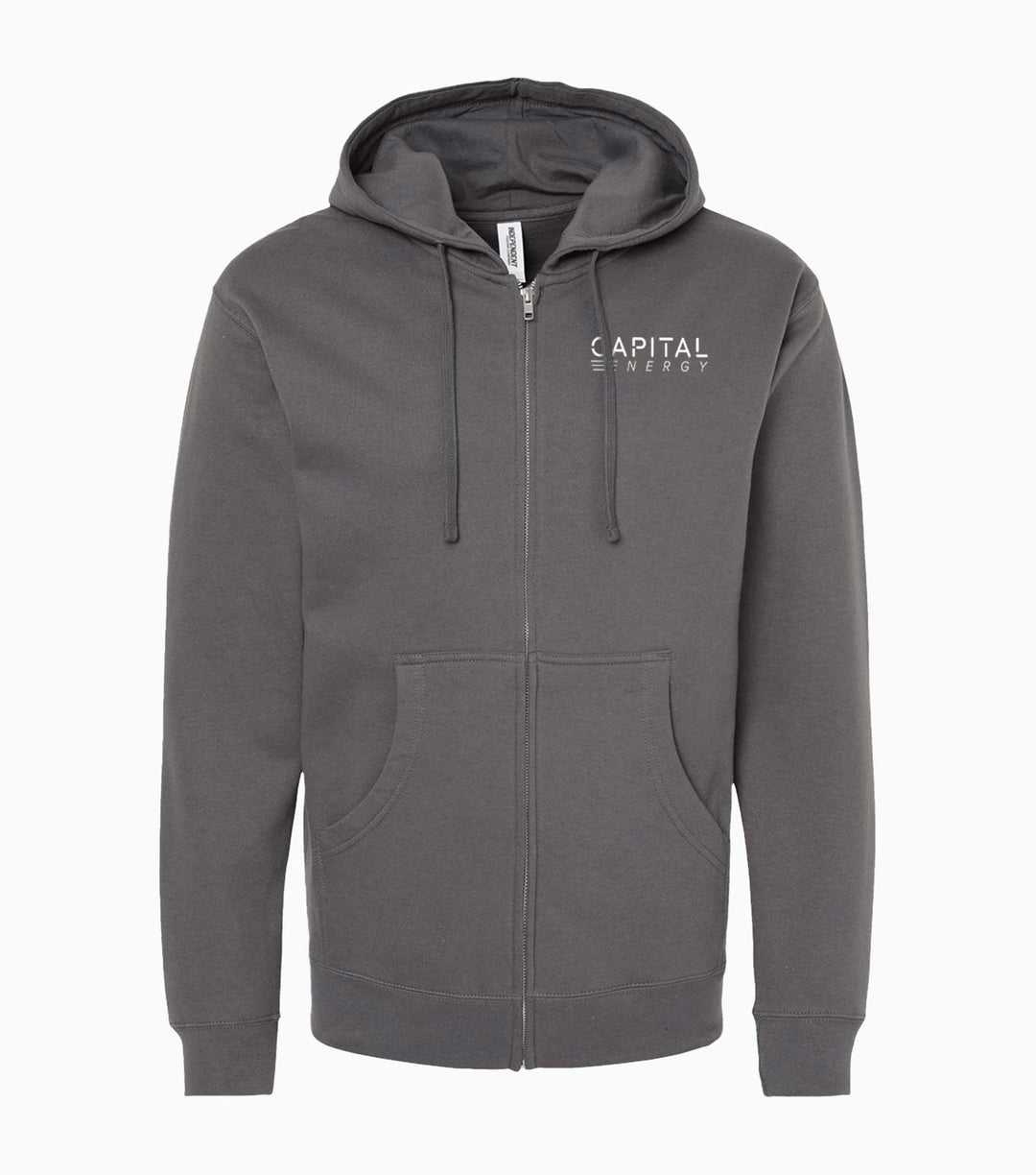Midweight Full-Zip Hooded Sweatshirt