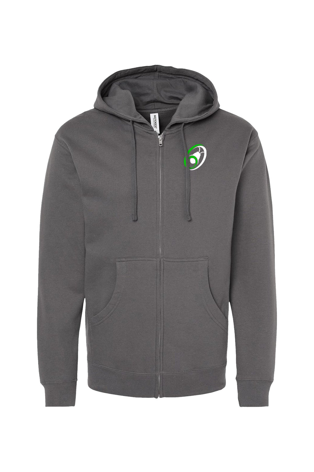 Midweight Full-Zip Hooded Sweatshirt