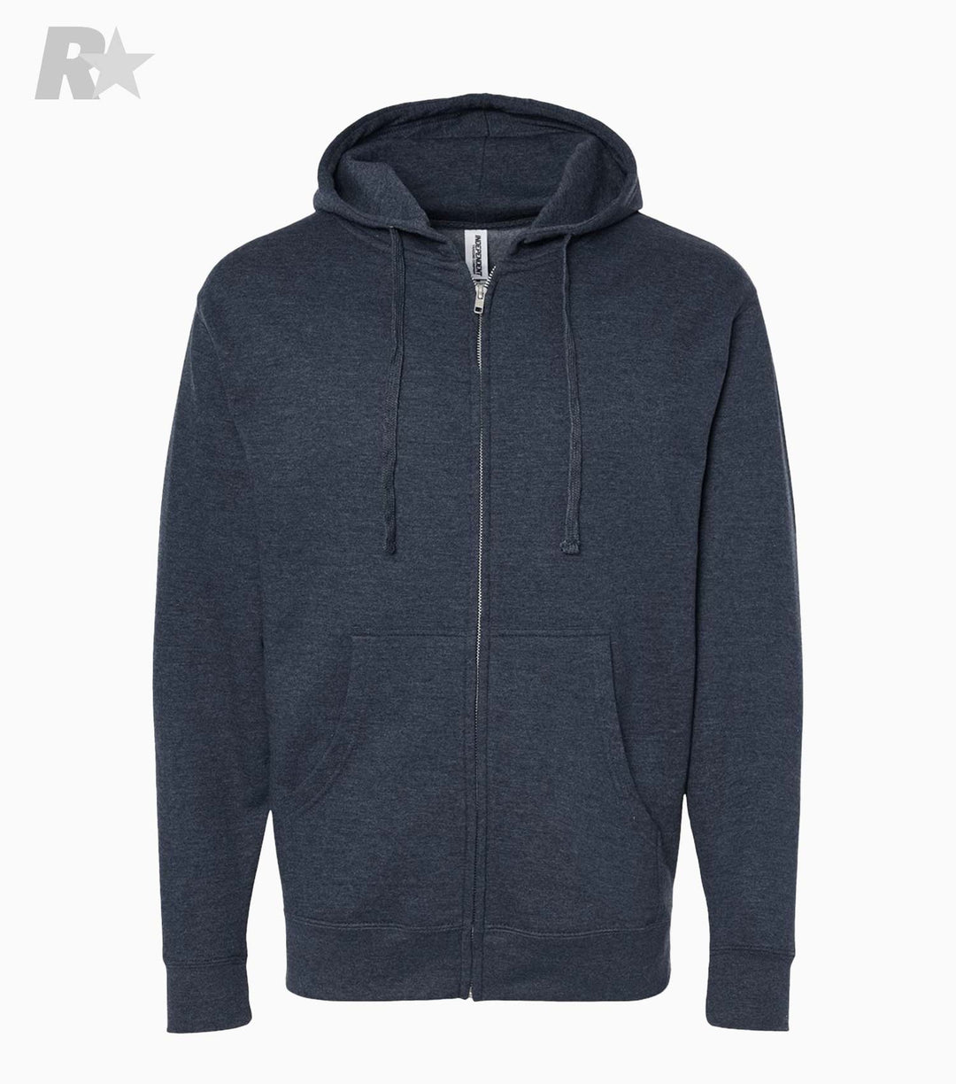 Midweight Full-Zip Hooded Sweatshirt