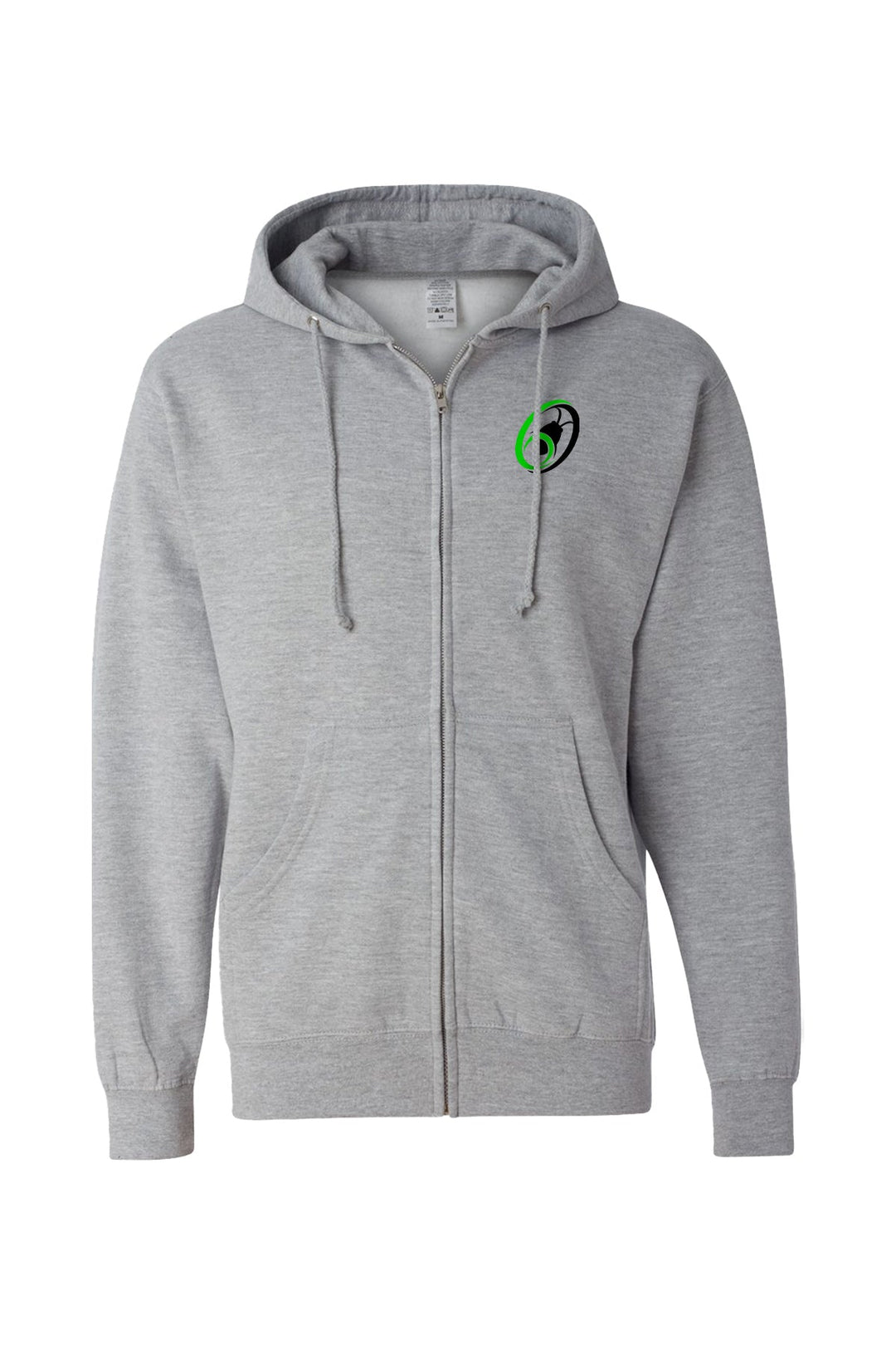 Midweight Full-Zip Hooded Sweatshirt