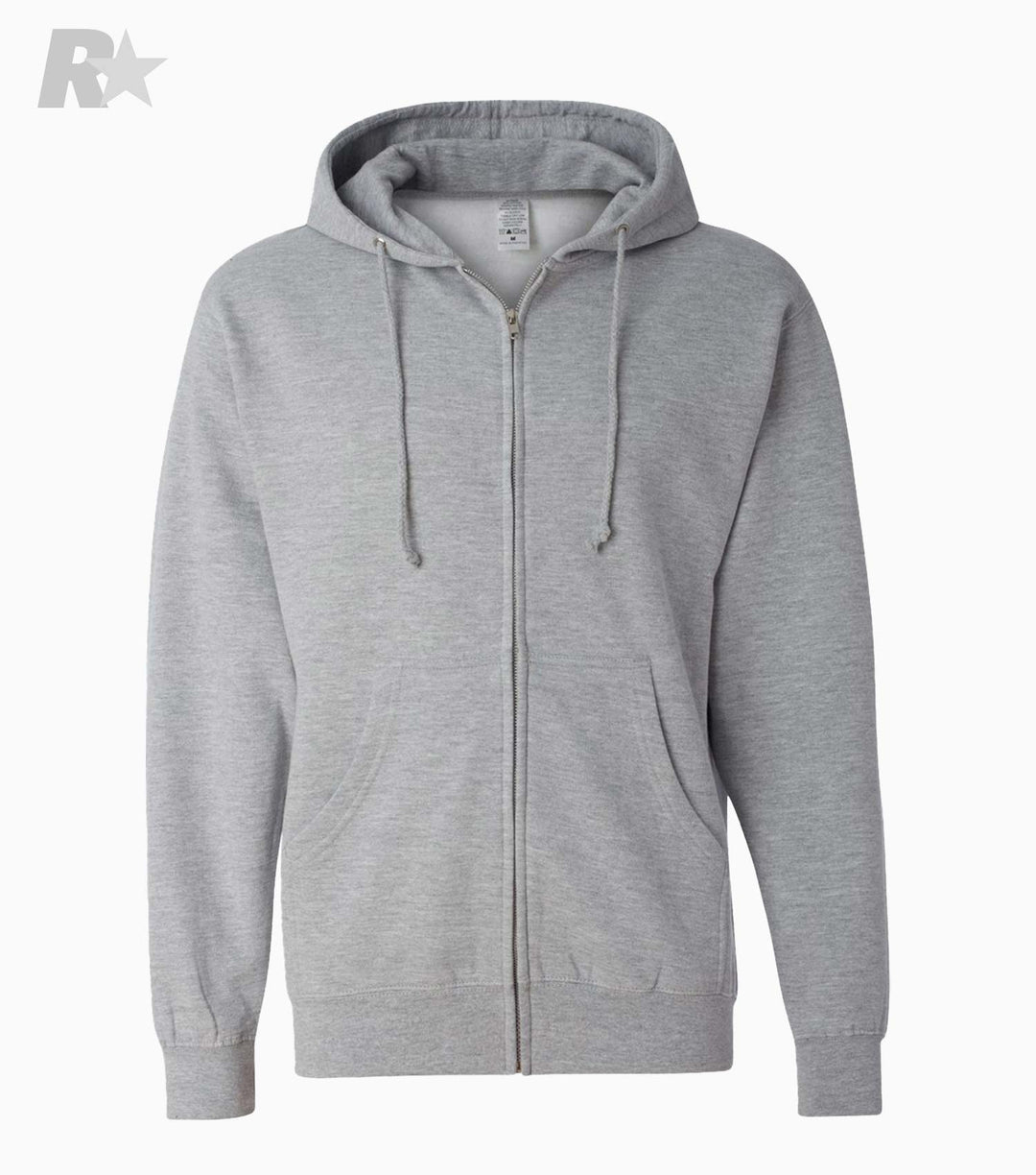 Midweight Full-Zip Hooded Sweatshirt