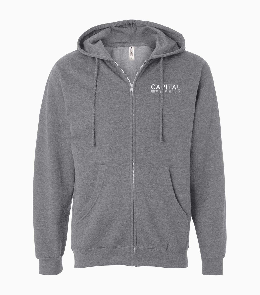 Midweight Full-Zip Hooded Sweatshirt