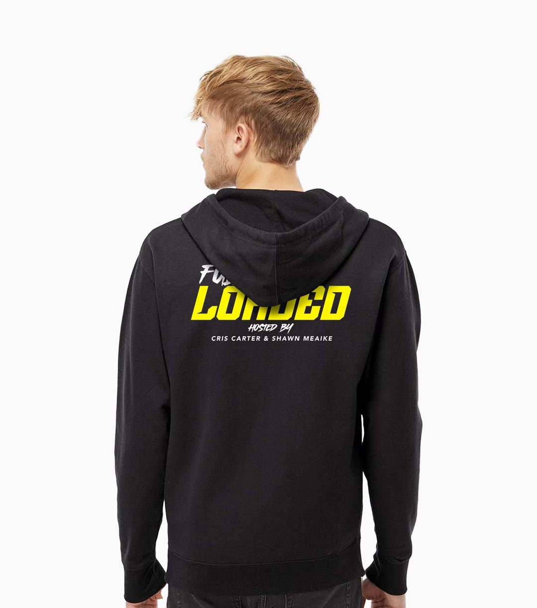Unisex Midweight Full-Zip Hooded Sweatshirt