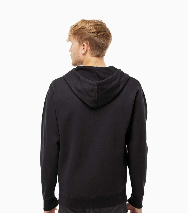Midweight Full-Zip Hooded Sweatshirt