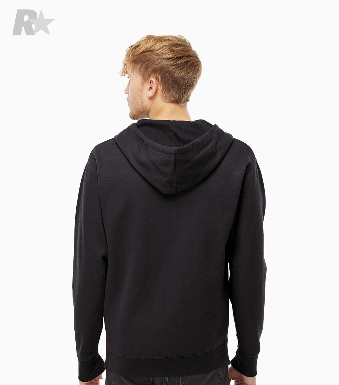 Midweight Full-Zip Hooded Sweatshirt