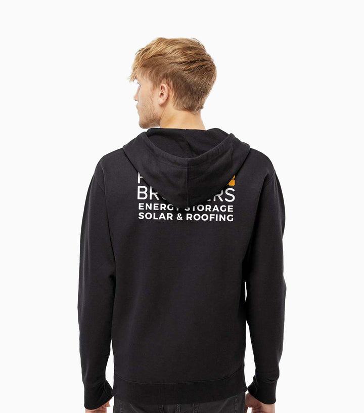Unisex Midweight Full-Zip Hooded Sweatshirt
