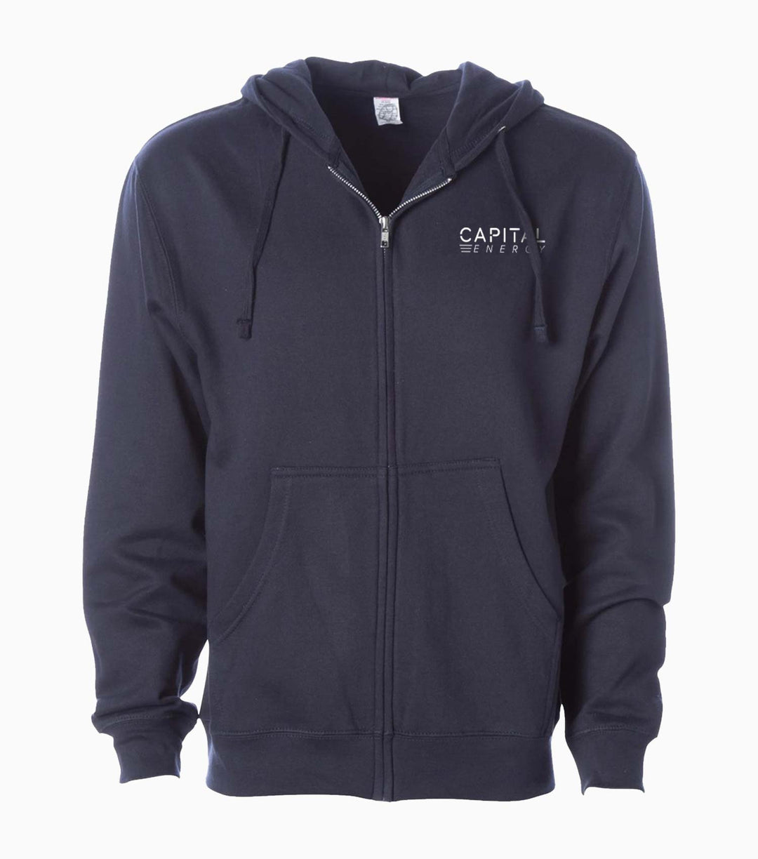 Midweight Full-Zip Hooded Sweatshirt