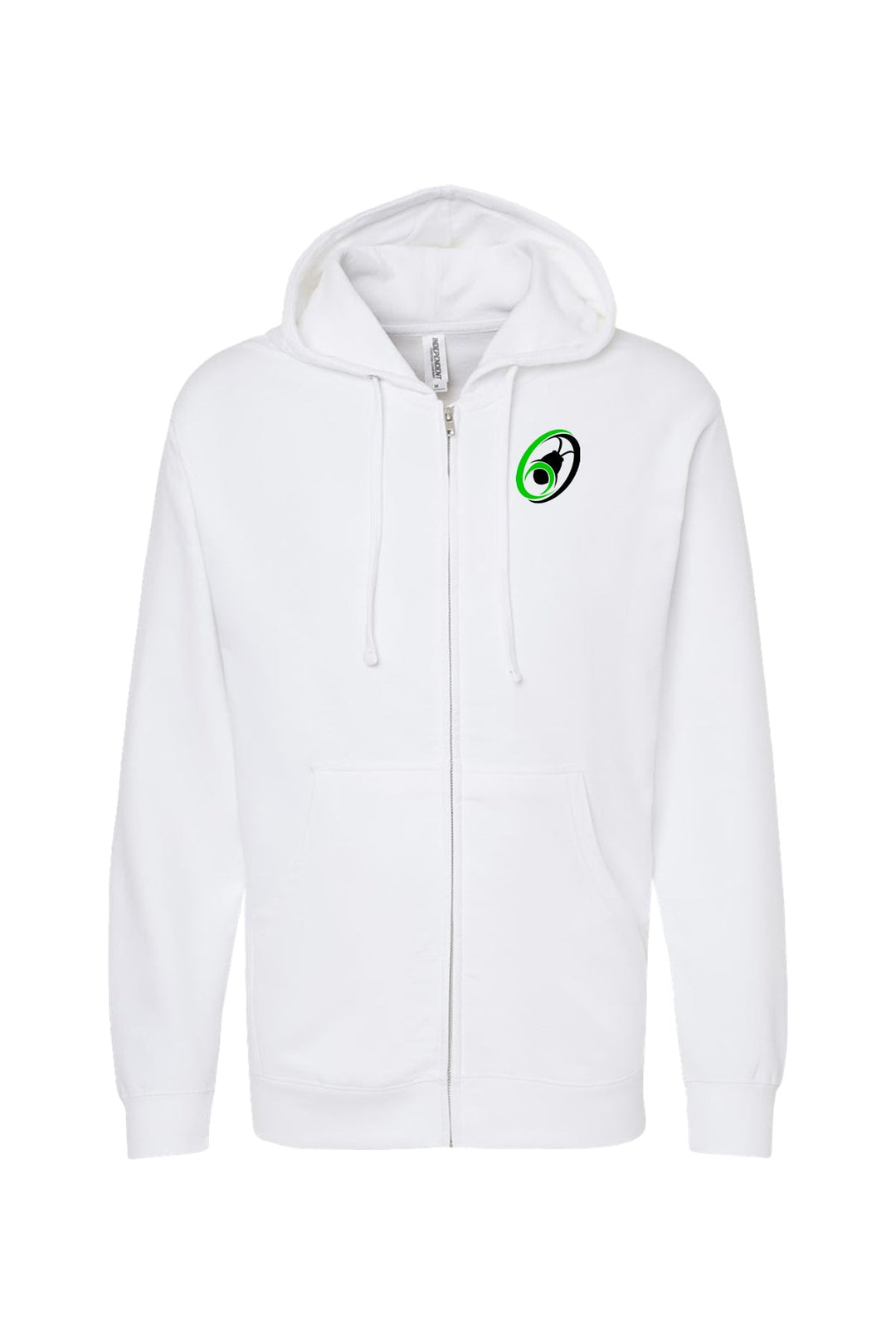 Midweight Full-Zip Hooded Sweatshirt