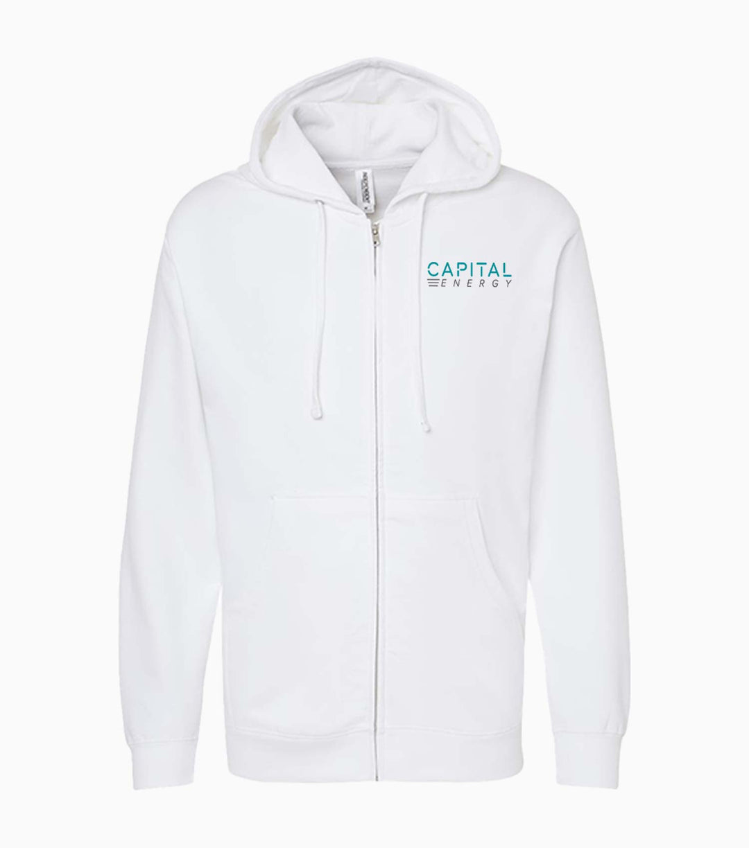 Midweight Full-Zip Hooded Sweatshirt