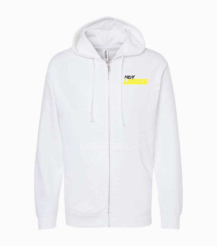 Unisex Midweight Full-Zip Hooded Sweatshirt