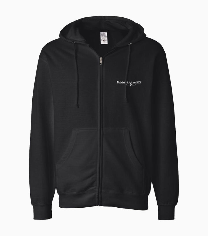 Midweight Full-Zip Hooded Sweatshirt