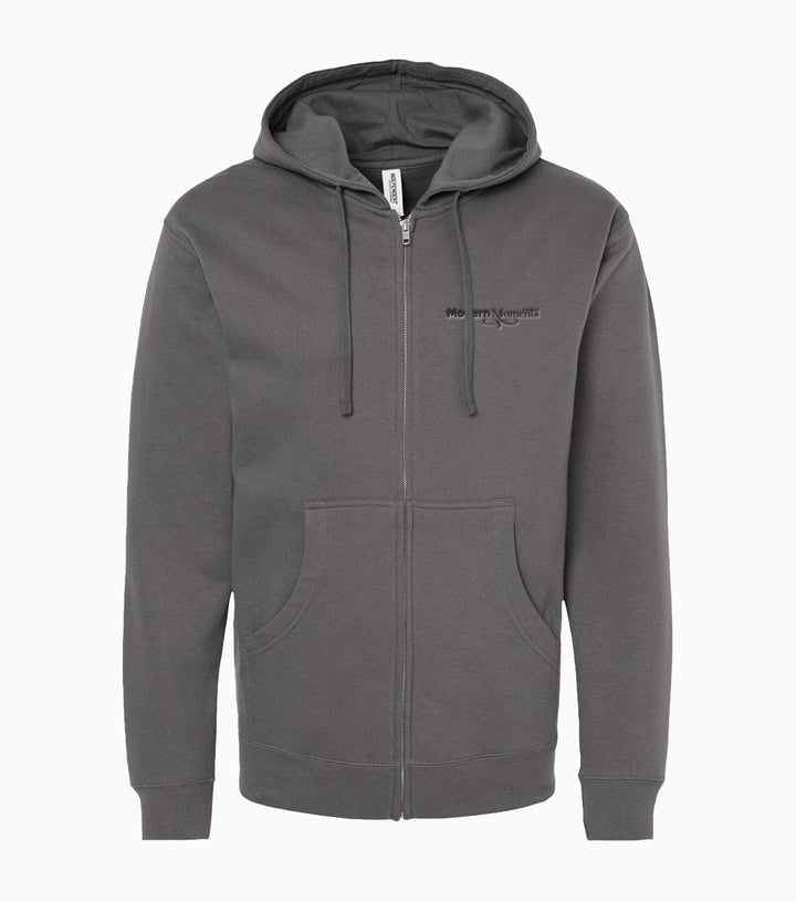 Midweight Full-Zip Hooded Sweatshirt