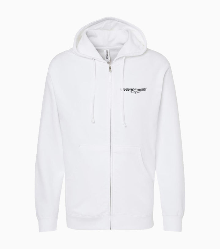 Midweight Full-Zip Hooded Sweatshirt