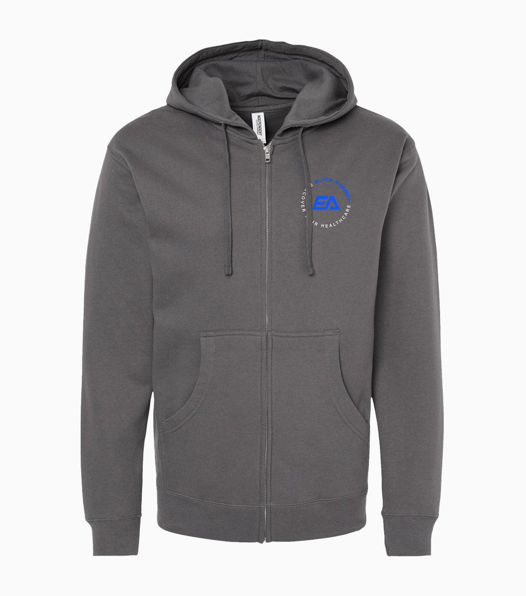 Unisex Midweight Full-Zip Hooded Sweatshirt