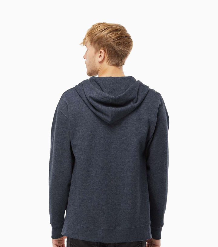Unisex Midweight Full-Zip Hooded Sweatshirt